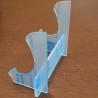 Stand (leg) for a map-shaped frame