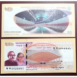 Bangladešas 50 taka, 2023...