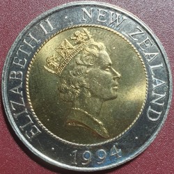 Naujoji Zelandija 50 centų, 1994 HMS Endeavour KM90