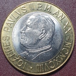 Vatikanas 1000 lirų, 1998 KM299
