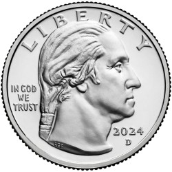 US 25 cents, 2024 Dr. Pauli Murray UC406