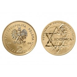 Poland 2 zlote, 2008 65th...