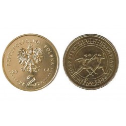 Poland 2 zlote, 2004 Athens...