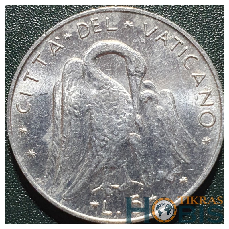 Vatican City 5 lire, 1970-1977 KM118