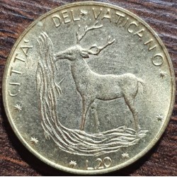 Vatikanas 20 lirų,...