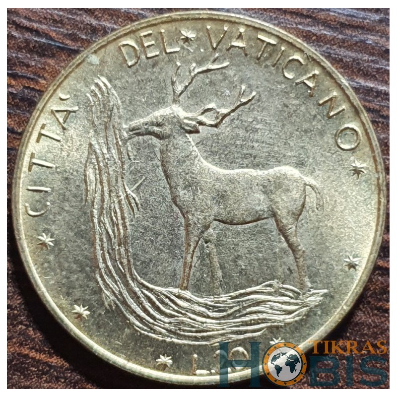 Vatikanas 20 lirų, 1970-1977 KM120