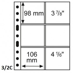 Sleeves Grande A4 (242x312), Leuchtturm (thick pl.)
