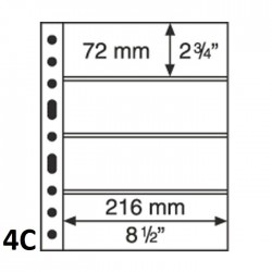 Sleeves Grande A4 (242x312), Leuchtturm (thick pl.)