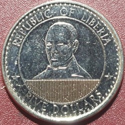 Liberija 5 doleriai, 2022 UC1