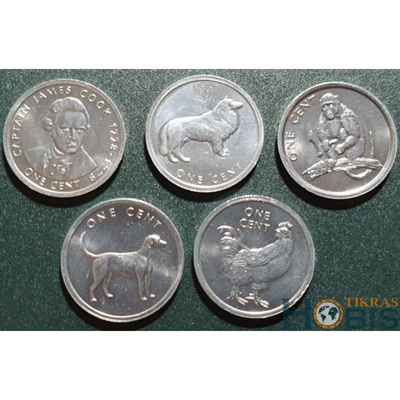 Kuko Salos 1 Centas, 2003 5 vnt. rinkinys
