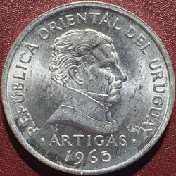 Urugvajus 50 sentesimų, 1965 KM45