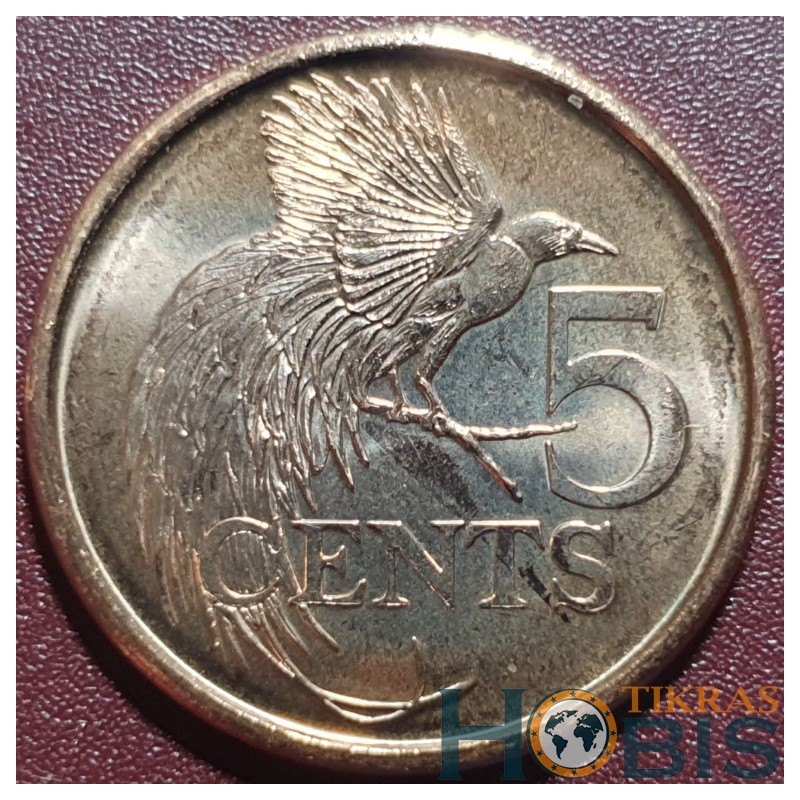 Trinidadas ir Tobagas 5 centai, 2017 UC1