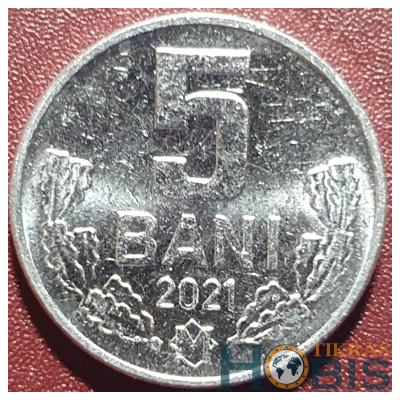 Moldova 5 bani, 2021 KM2