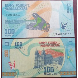 Madagaskaras 100 Ariary,...