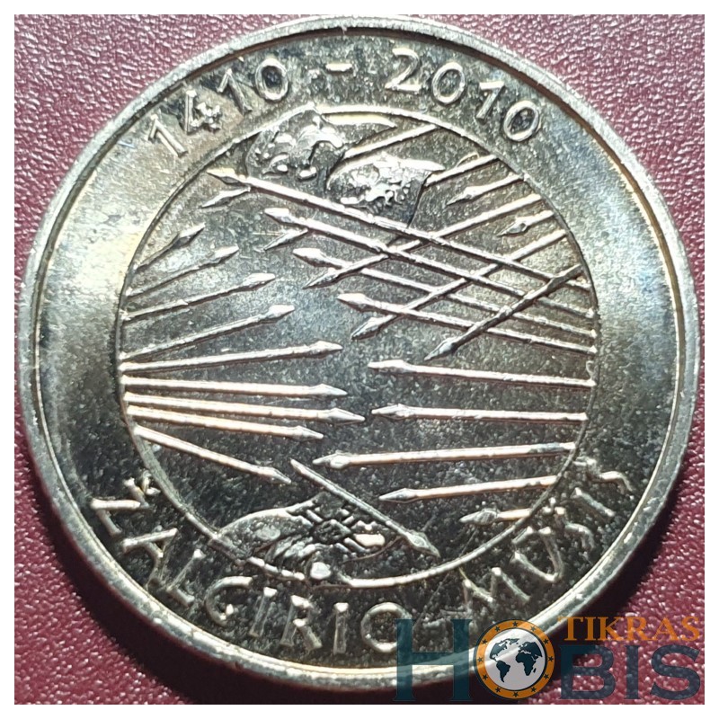 Lietuva 1 litas, 2010 Žalgirio mūšio 600 metų sukaktis KM172