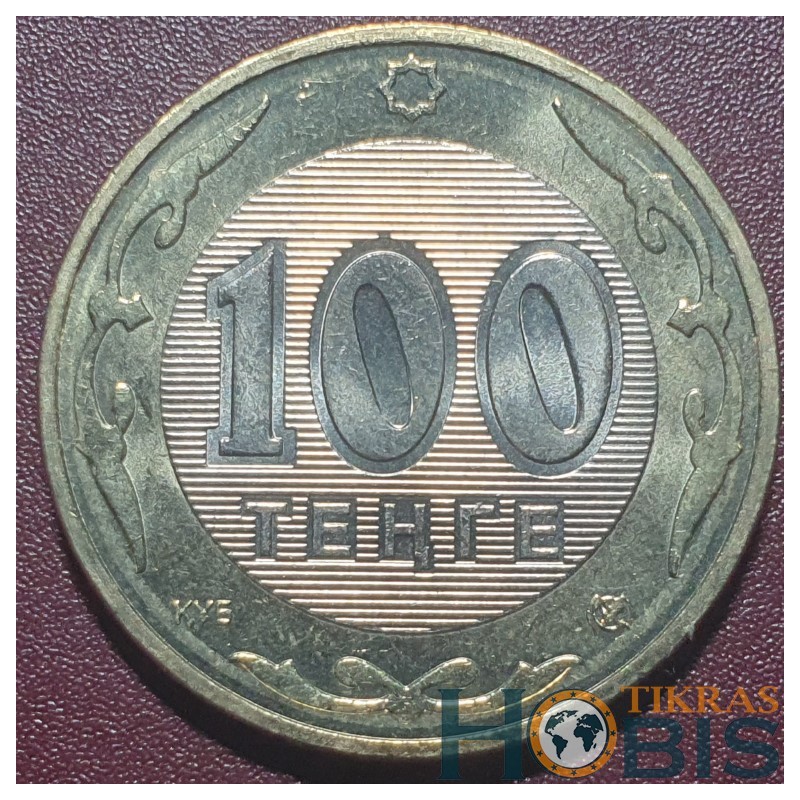 Kazachstanas 100 tengių, 2002 KM39
