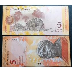 Venezuela 5 bolívars, 2014 P-89g