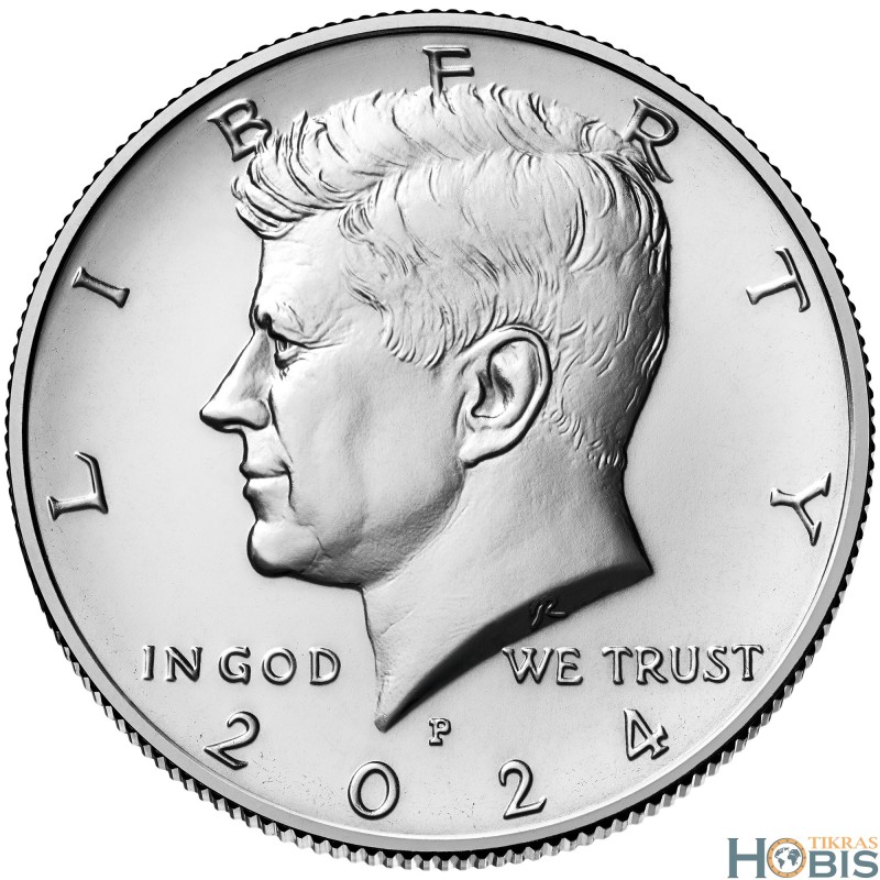US$1/2, 2024 Kennedy Half Dollar KMA202b