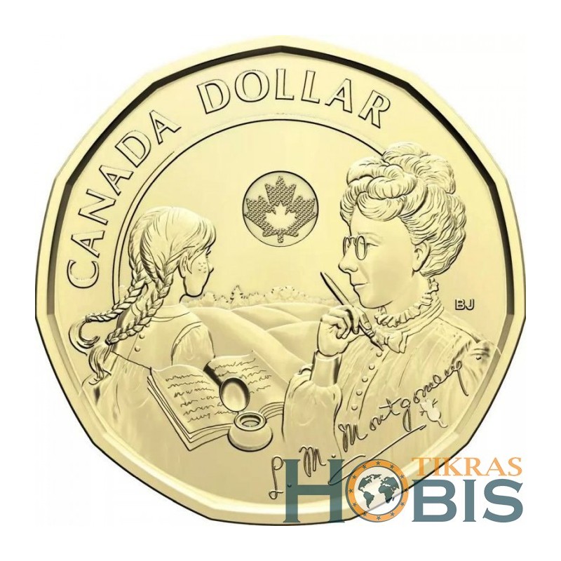 Canada 1 dollar, 2024 150th Lucy Maud Montgomery UC1524