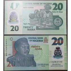 Nigeria 20 naira, 2021 P-34q