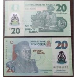 Nigerija 20 naira, 2022 P-34r