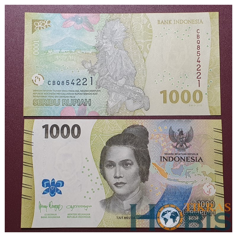 Indonesia 1000 rupees, 2024 P-162c