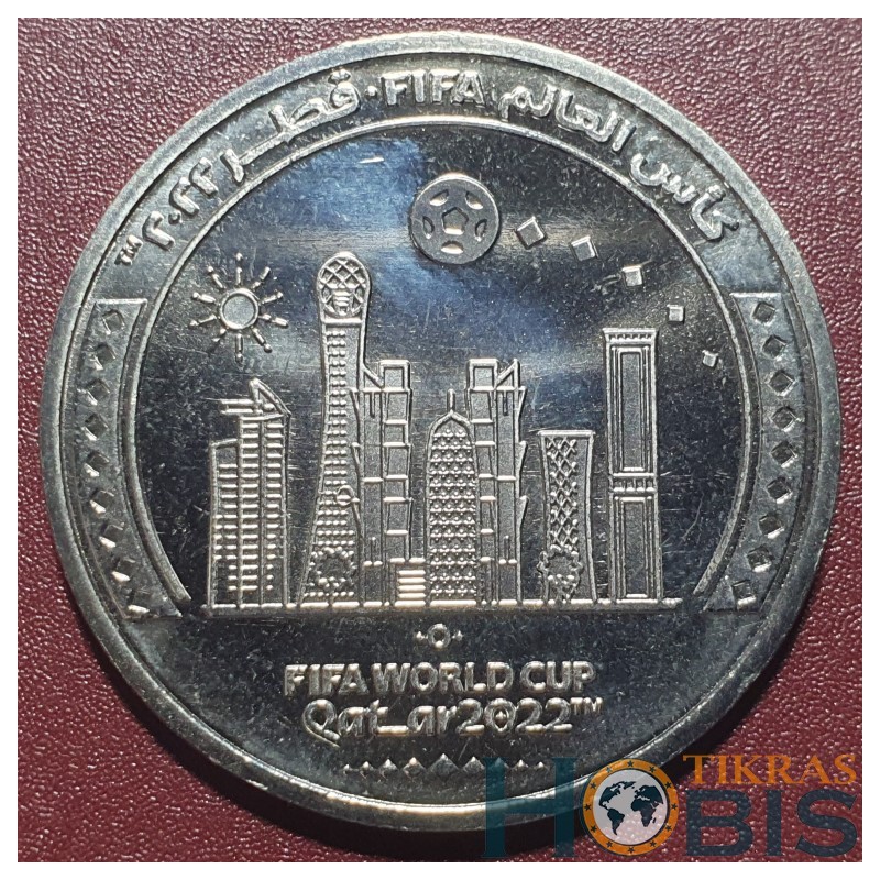 Kataras 1 rialas, 2022 Futbolas UC108