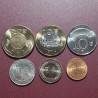 Taiwan 2001-2023 set of 6 coins