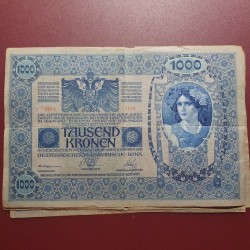 Austrija 1000 Kronen, 1919 P-59a.1 DEUTSCHÖSTERREICH (1)