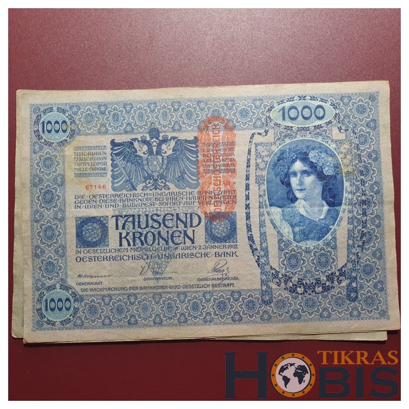 Austria 1000 Kronen, 1919 P-59a.1 DEUTSCHÖSTERREICH