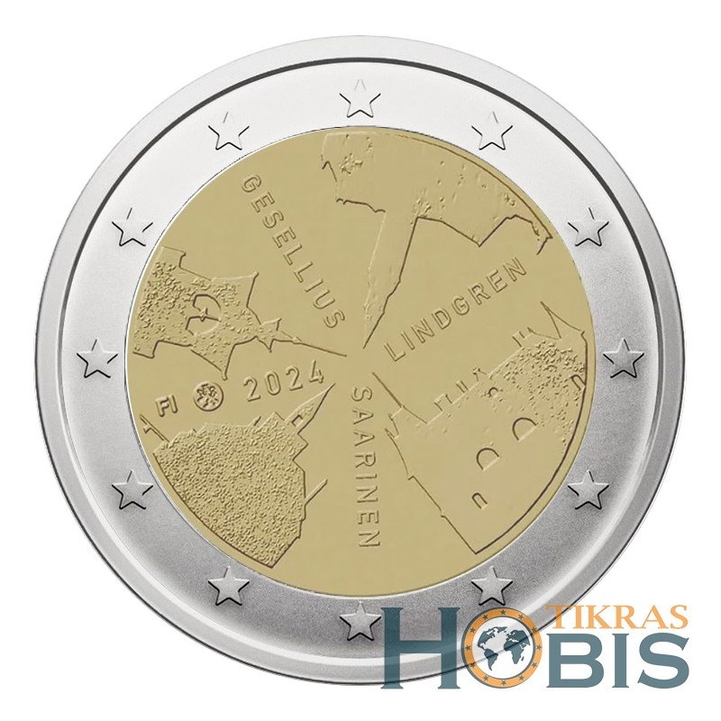 Finland 2 euro, 2024 Architecture UC118