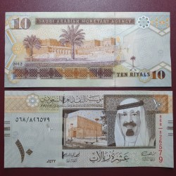Saudi Arabia 10 Riyals,...