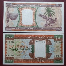 Mauritania 200 Ouguiya,...