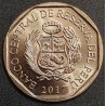 Peru 1 solis, 2017 Amerikinis krokodilas KM404