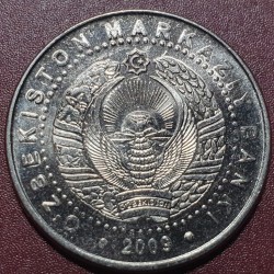 Uzbekistan 100 so'm, 2009 Arch of Independence KM31
