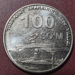 Uzbekija 100 sumų, 2009...