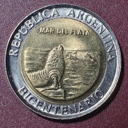 Argentina 1 pesas, 2010 Mar...