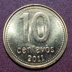 Argentina 10 centavos, 2011...