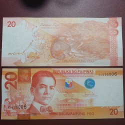 Filipinai 20 Piso, 2022...