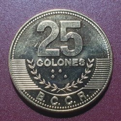 Costa Rica 25 colones, 2017...