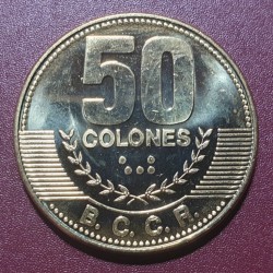 Costa Rica 50 colones, 2017...