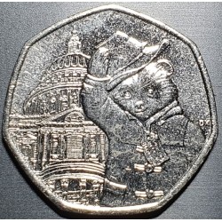 England 50 pence, 2019...