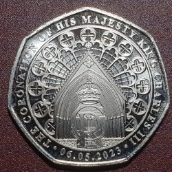 Gibraltaras 50 pensų, 2023...
