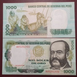 Peru 1000 Soles, 1979 P-118a.2
