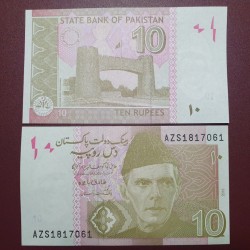 Pakistanas 10 Rupees, 2018...
