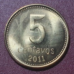 Argentina 5 centavos, 2011...