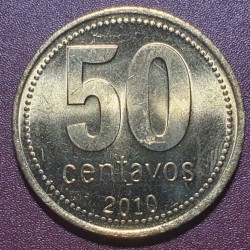 Argentina 50 centavos, 2010...