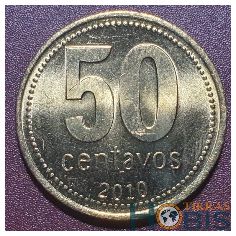 Argentina 50 sentavai, 2010 KM111.1