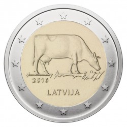 Latvia 2 euro, 2016 Latvian...