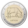 Latvija 2 eurai, 2016 Latvian Brown
